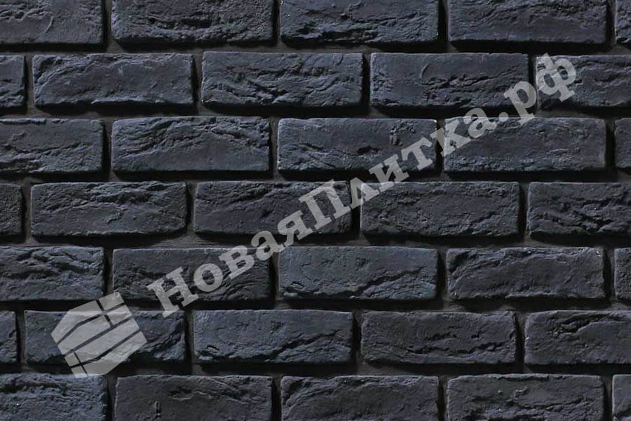 Декоративный кирпич  "Шамотный кирпич" 12-40, плоский элемент Декоративный кирпич  "Шамотный кирпич" 12-40, плоский элемент