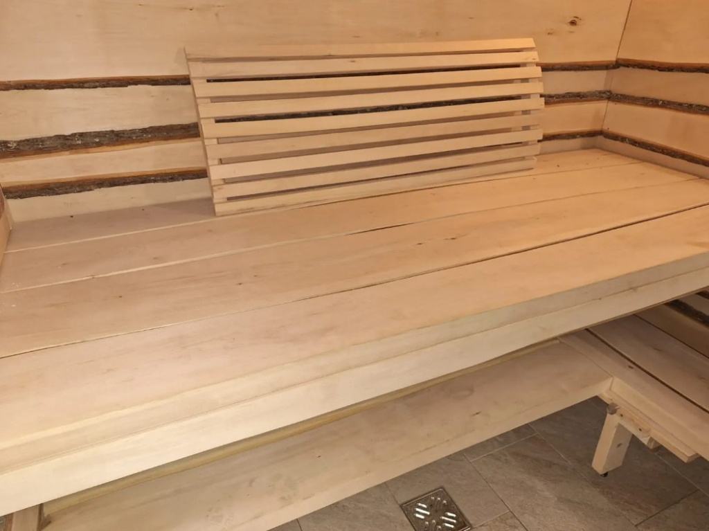 Полок Волна комплект 2,5х0,73 м Автор Бани Полок Волна комплект 2,5х0,73 м Автор Бани