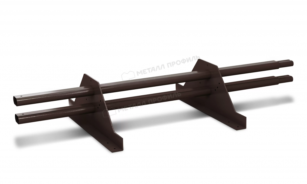 Снегозадержатель трубчатый дл. 1000 мм (8017) Снегозадержатель трубчатый дл. 1000 мм (8017)