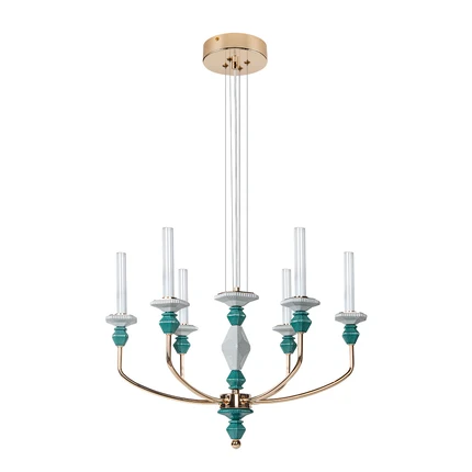 Подвесная люстра Divinare CAPELLO 4947/01 SP-6 Подвесная люстра Divinare CAPELLO 4947/01 SP-6