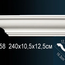 AB158 Карниз гладкий AB158 Карниз гладкий
