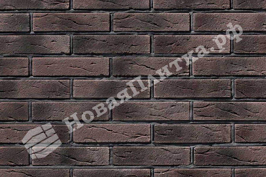 Декоративный кирпич  "Тонкий кирпич" 06-16, угловой элемент Декоративный кирпич  "Тонкий кирпич" 06-16, угловой элемент