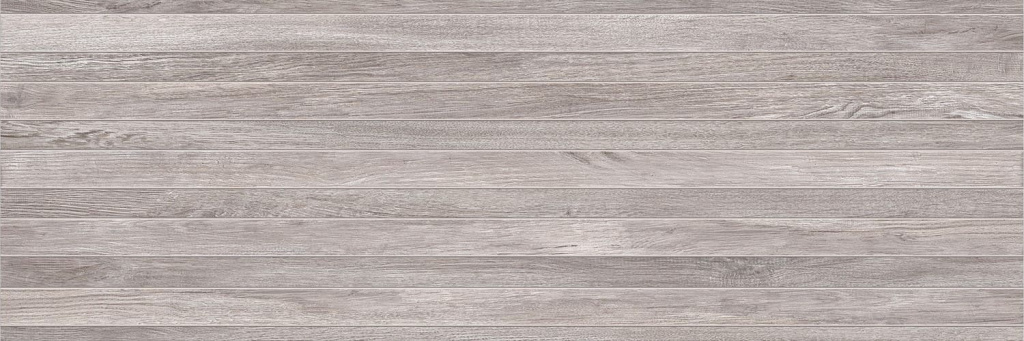 Плитка настенная Бунгало 2Д 300x900 серая Плитка настенная Бунгало 2Д 300x900 серая