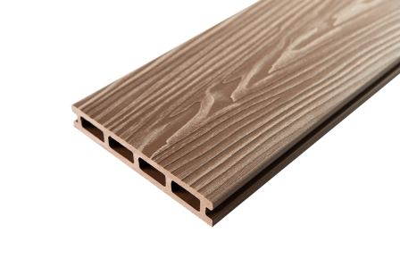 Террасная доска Grand Line 150х25мм 3D Винтаж Орех 3м Террасная доска Grand Line 150х25мм 3D Винтаж Орех 3м