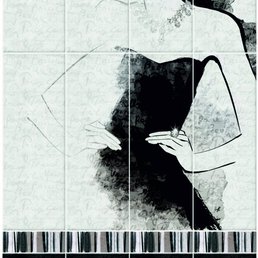 01710 Панель Париж Девушка (панно/комплект из 4 шт) 01710 Панель Париж Девушка (панно/комплект из 4 шт)