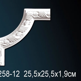 AC258-12 Угловой элемент с орнаментом AC258-12 Угловой элемент с орнаментом