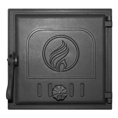 Дверца Fireway чугунная топочная (К411) 250x240 мм Дверца Fireway чугунная топочная (К411) 250x240 мм