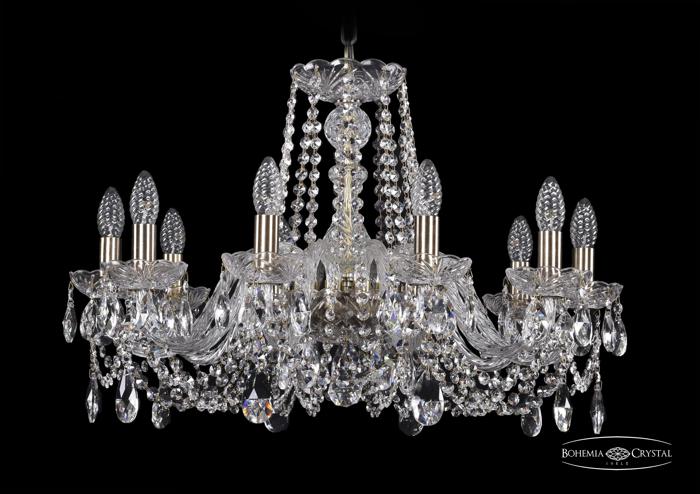 Подвесная люстра Bohemia Ivele 1402/10/240/Pa Подвесная люстра Bohemia Ivele 1402/10/240/Pa