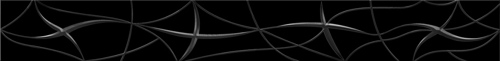 Бордюр настенный Vela Nero Stella 62x505 черный Бордюр настенный Vela Nero Stella 62x505 черный