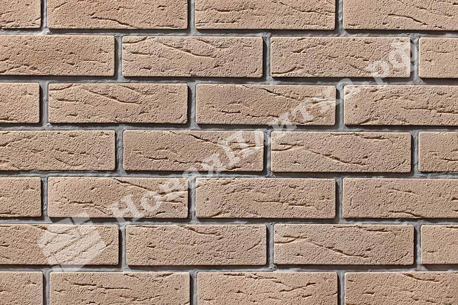 Декоративный кирпич  "Тонкий кирпич Мега" 07-03, угловой элемент Декоративный кирпич  "Тонкий кирпич Мега" 07-03, угловой элемент