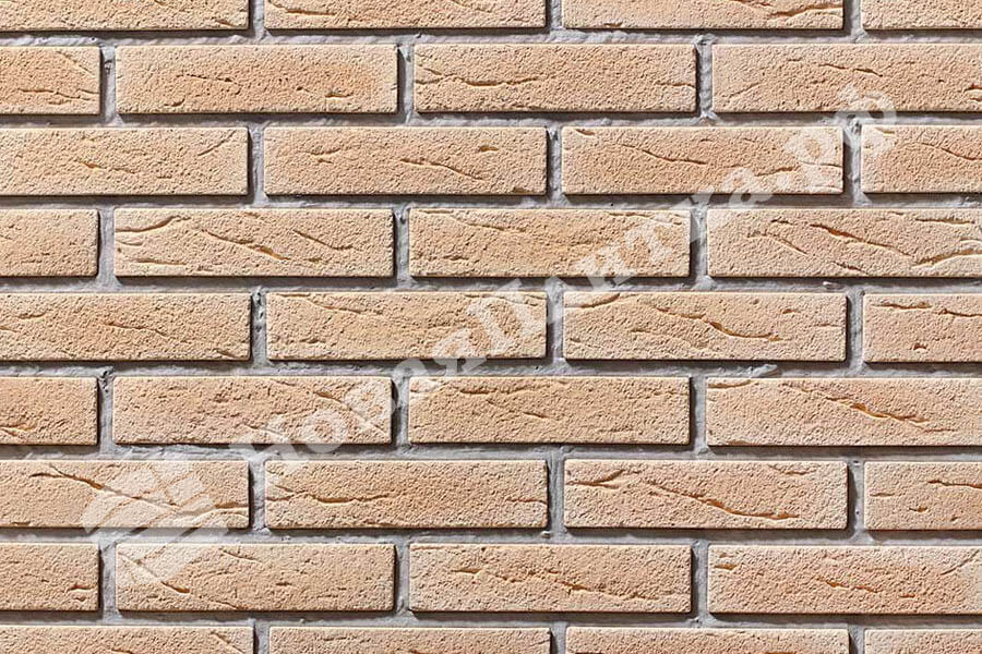 Декоративный кирпич  "Тонкий кирпич" 06-02, угловой элемент Декоративный кирпич  "Тонкий кирпич" 06-02, угловой элемент