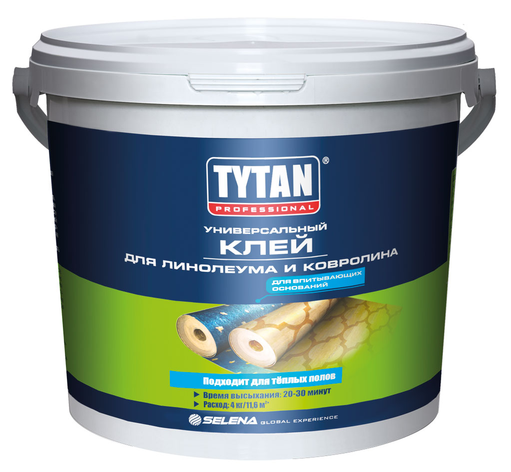 Клей для Линолеума и Ковролина  Tytan Professional 1кг. 10818 Клей для Линолеума и Ковролина  Tytan Professional 1кг. 10818