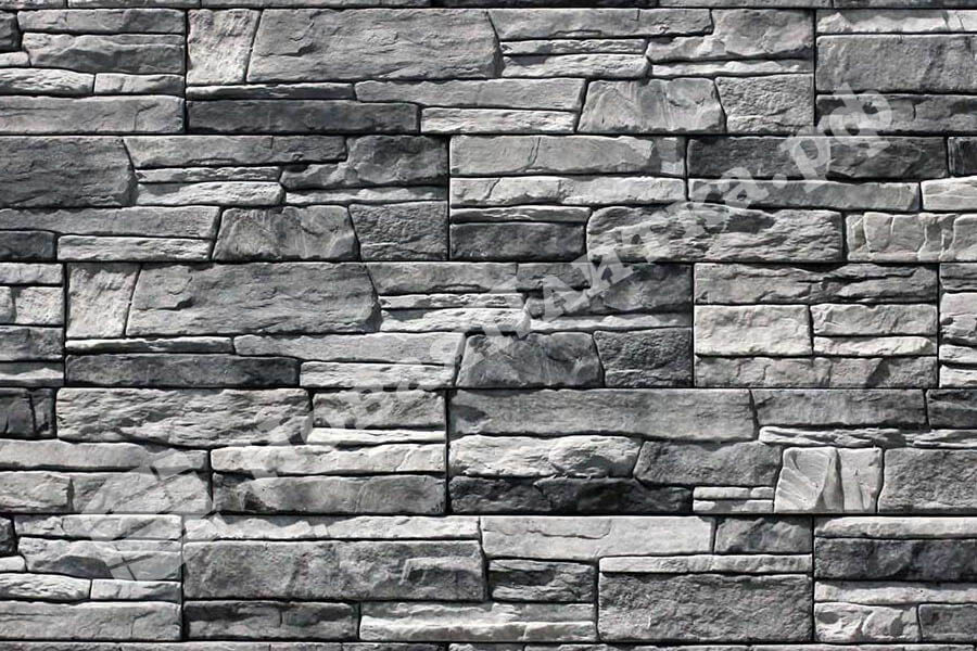 Декоративный камень "Скала" 04-23, плоский элемент Декоративный камень "Скала" 04-23, плоский элемент