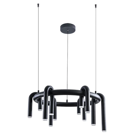 Подвесная люстра Arte Lamp WARHOL A3258LM-30BK Подвесная люстра Arte Lamp WARHOL A3258LM-30BK