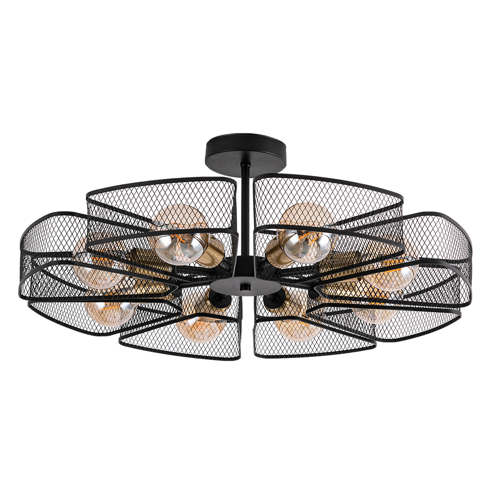 Потолочная люстра Arte Lamp MAASYM A7044PL-8BK Потолочная люстра Arte Lamp MAASYM A7044PL-8BK