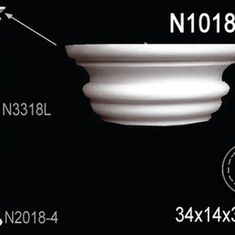 N1018-1 Капитель полуколонны N1018-1 Капитель полуколонны