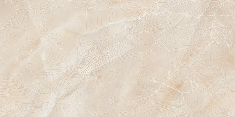 Плитка настенная Onice Scuro Fiori 315x630 бежевая Плитка настенная Onice Scuro Fiori 315x630 бежевая
