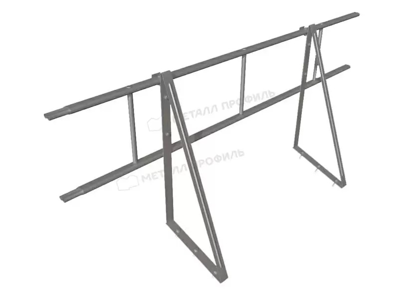 Ограждение кровельное ОК-h600х1860 мм (7005) Ограждение кровельное ОК-h600х1860 мм (7005)